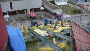 Rekonstrukce střechy v letech 2008-2009